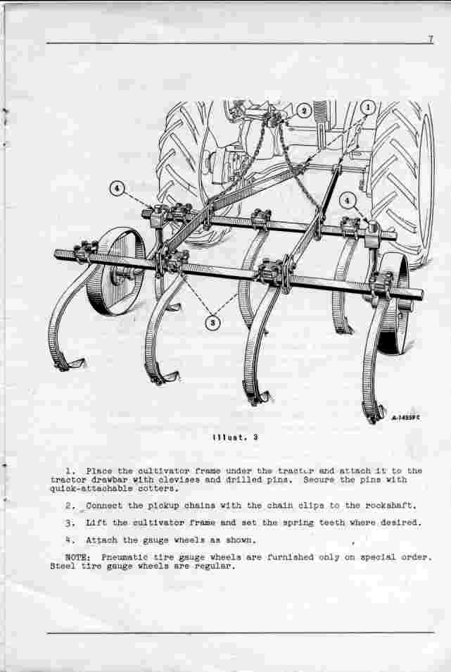 Cub3 Spring Tooth Field Cultivator